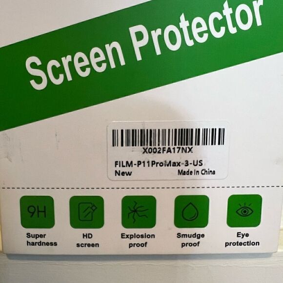 Focuses Eye Protection Tempered Glass Screen Protector - Picture 3 of 5